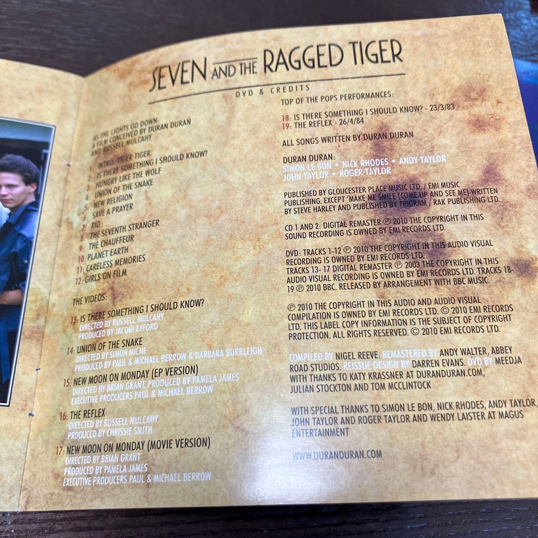 洋楽 SEVEN AND THE RAGGED TIGER 2CD+DVD