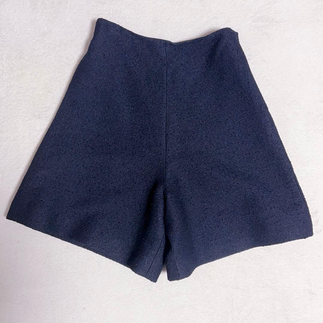 美品　cygne シーニュ　ショートパンツ　joelle ツイード