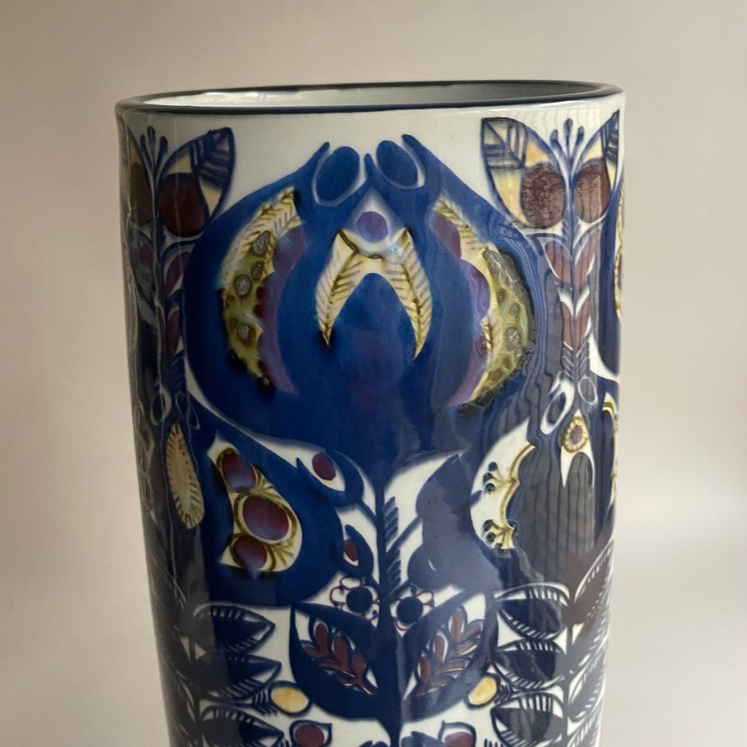 【極美品】ロイヤルコペンハーゲン テネラ フラワーベース 花瓶