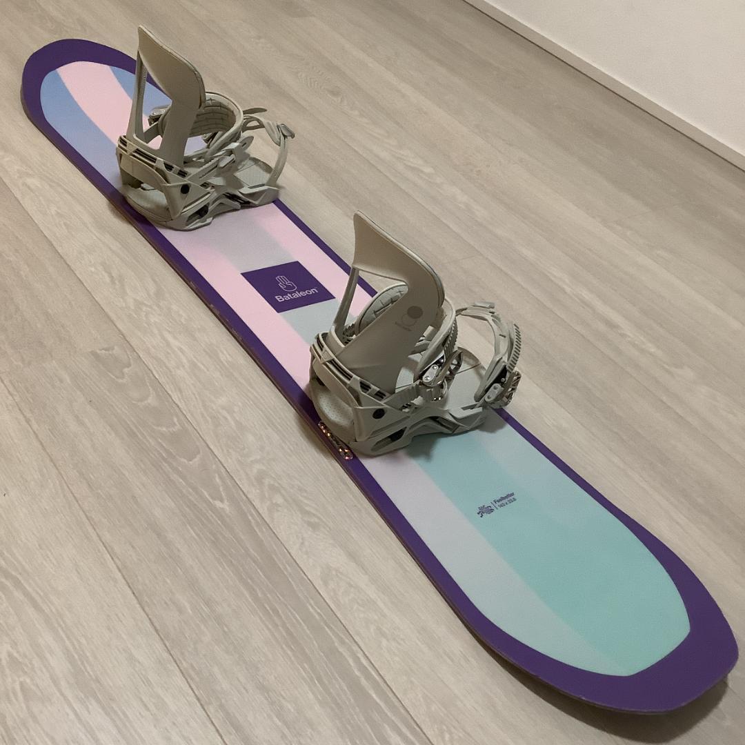 058 Bataleon143cmサロモンレディース初心者やグラトリセット