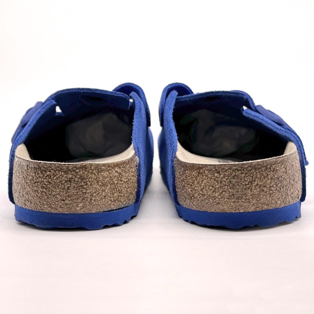 美品 ビルケンシュトック ボストン サンダル 45 ブルー 29cm