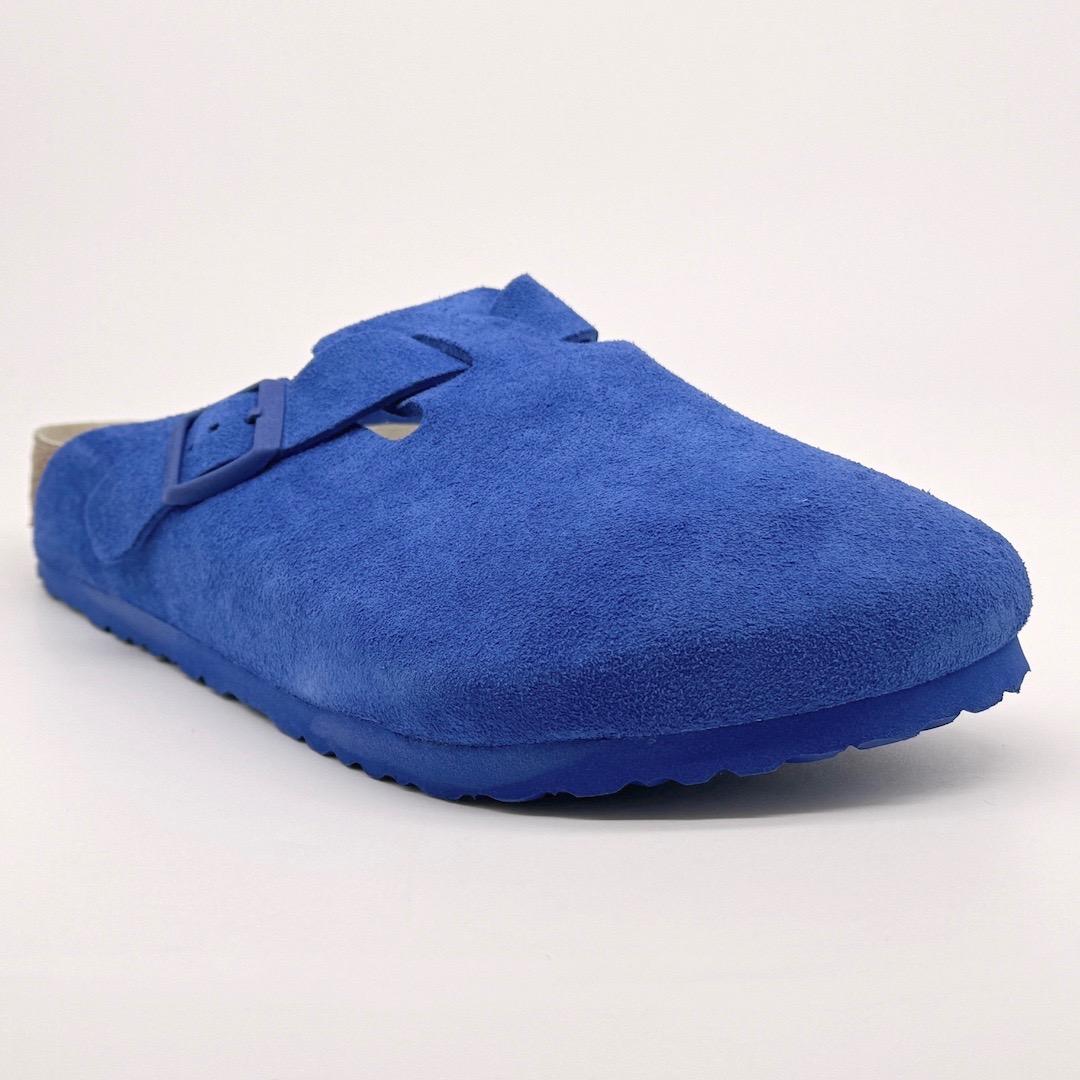 美品 ビルケンシュトック ボストン サンダル 45 ブルー 29cm