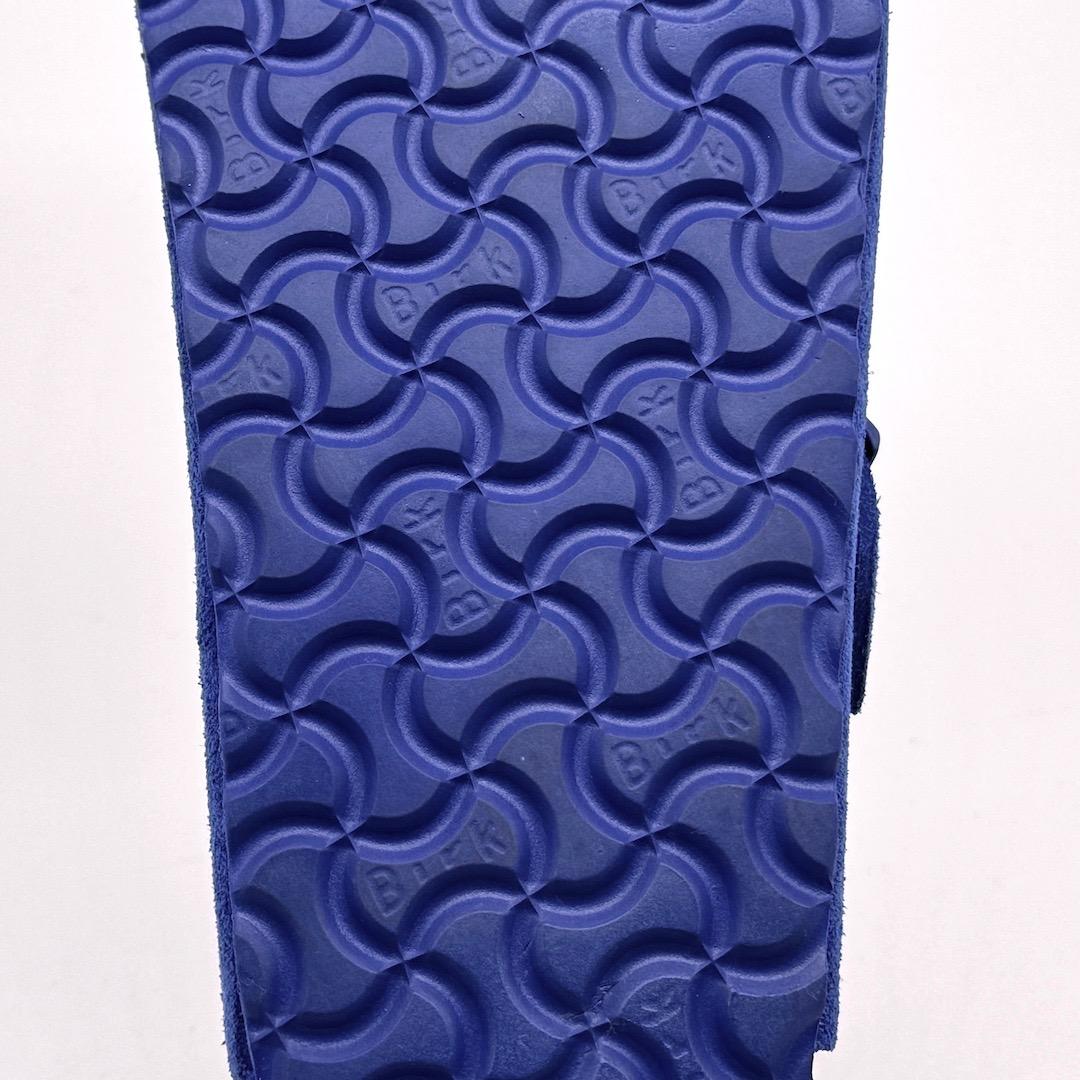 美品 ビルケンシュトック ボストン サンダル 45 ブルー 29cm