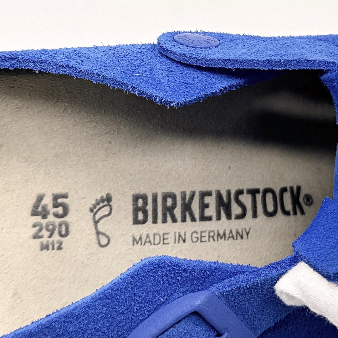 美品 ビルケンシュトック ボストン サンダル 45 ブルー 29cm
