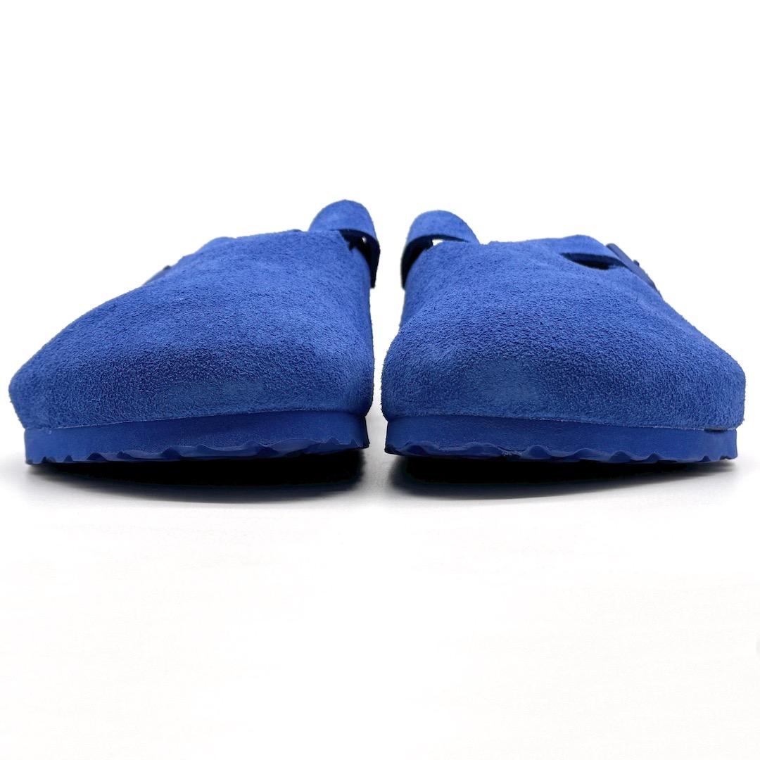 美品 ビルケンシュトック ボストン サンダル 45 ブルー 29cm