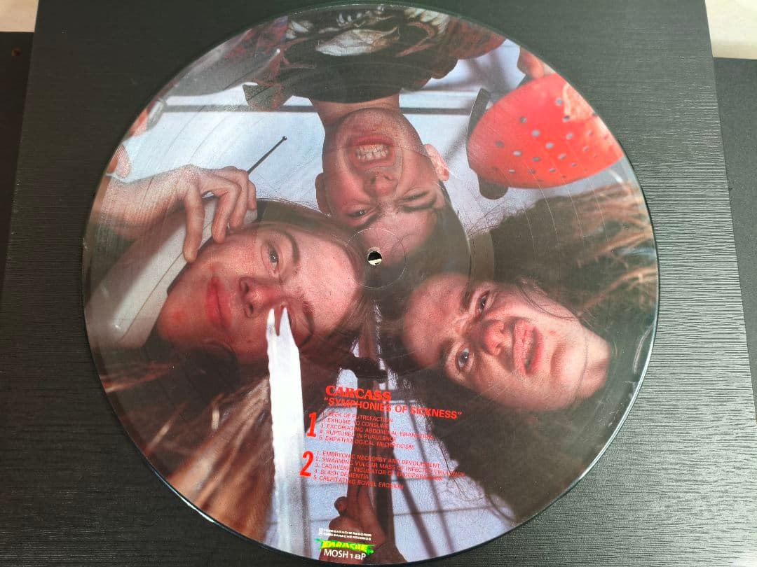 1990年 UK Carcass Symphonies Of Sickness