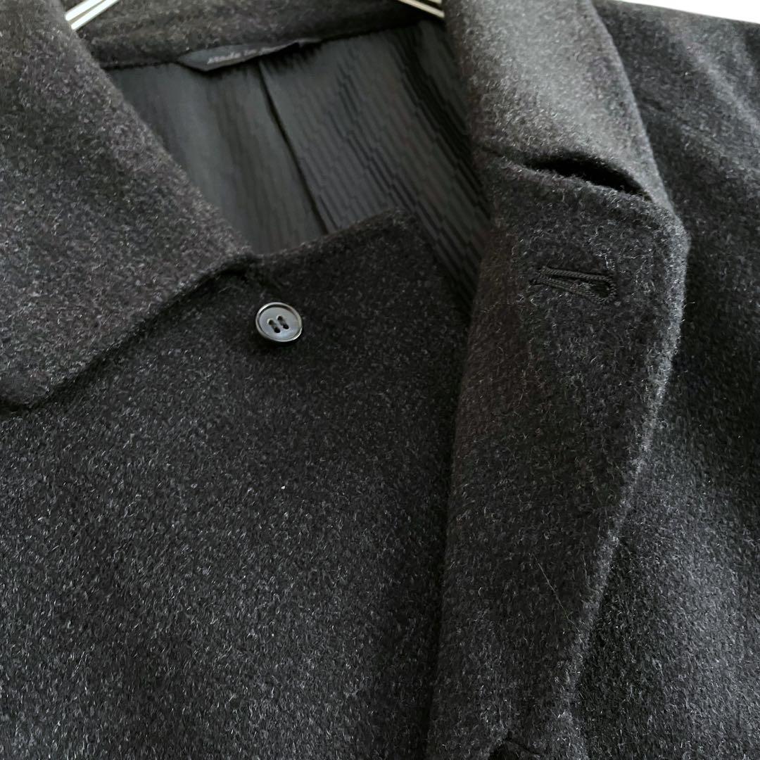 【☆美品☆】 ロングコート カシミヤ100% 裏地キュプラ XLサイズ 日本製