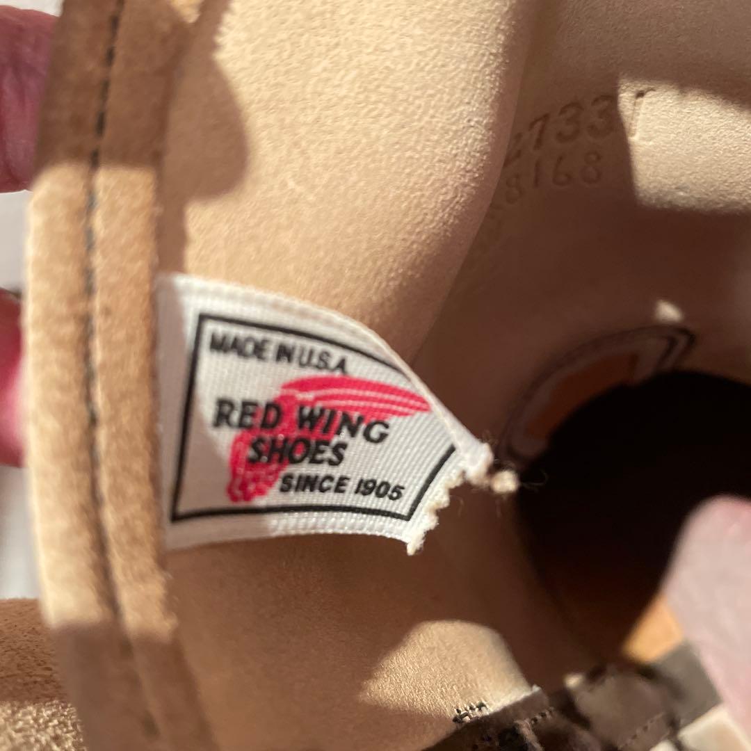 3連休価格❗️レッドウイング　8168 ベージュ ペコスブーツ　7E