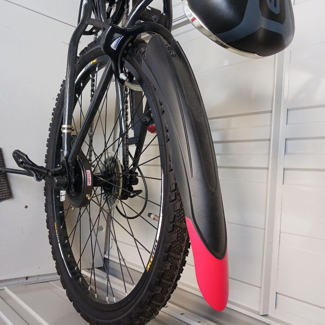 ドライド S3 246HD-L　２４インチ　６段変速　ブラック　ヘルメット付