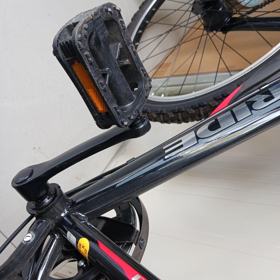 ドライド S3 246HD-L　２４インチ　６段変速　ブラック　ヘルメット付