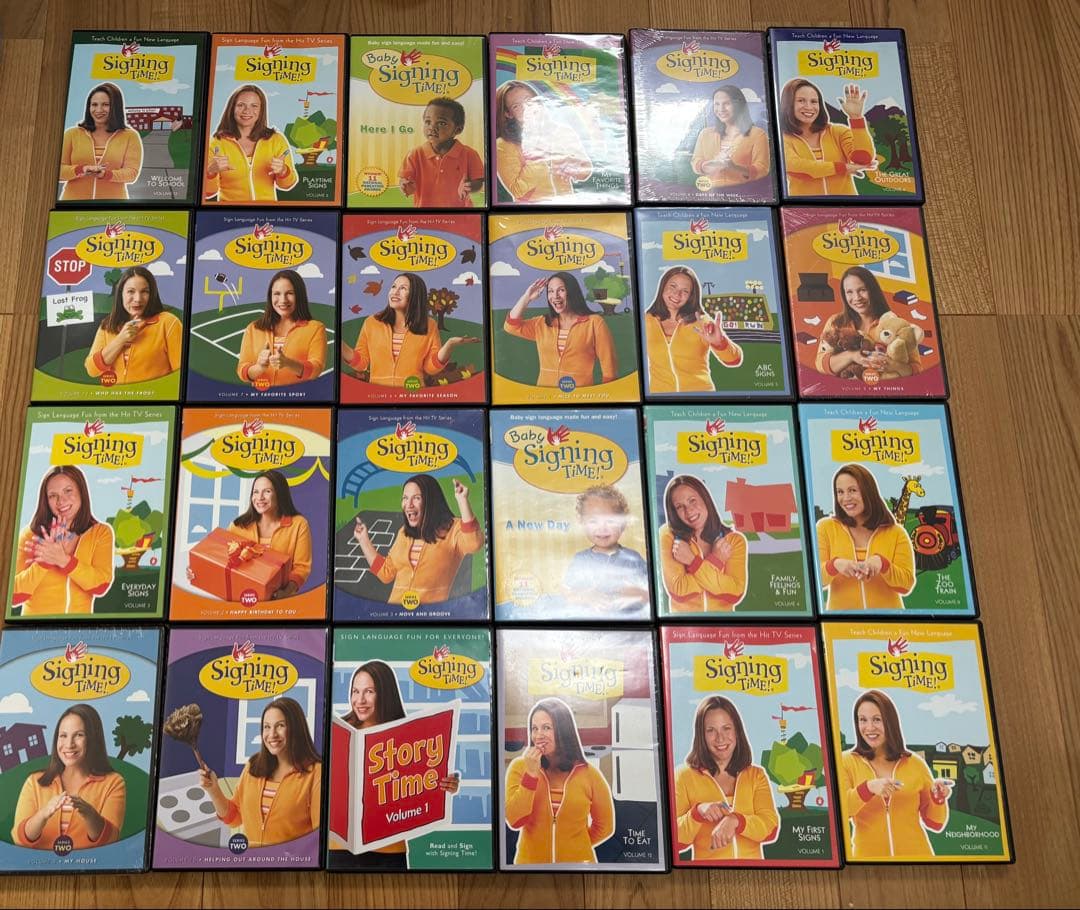 Signing Time DVDセット 24 手話　英語