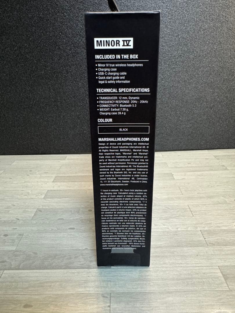 [新品・お買い得] 未開封品！ MARSHALL MINOR IV