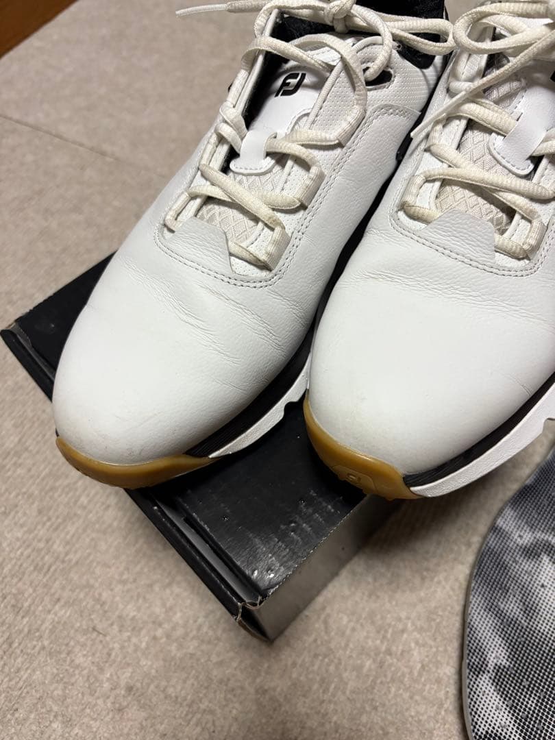 日本未発売FootJoy PRO/SLXゴルフシューズ25.5 天然皮革　美品