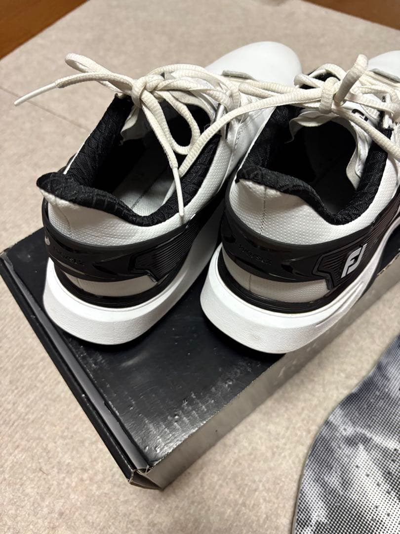 日本未発売FootJoy PRO/SLXゴルフシューズ25.5 天然皮革　美品
