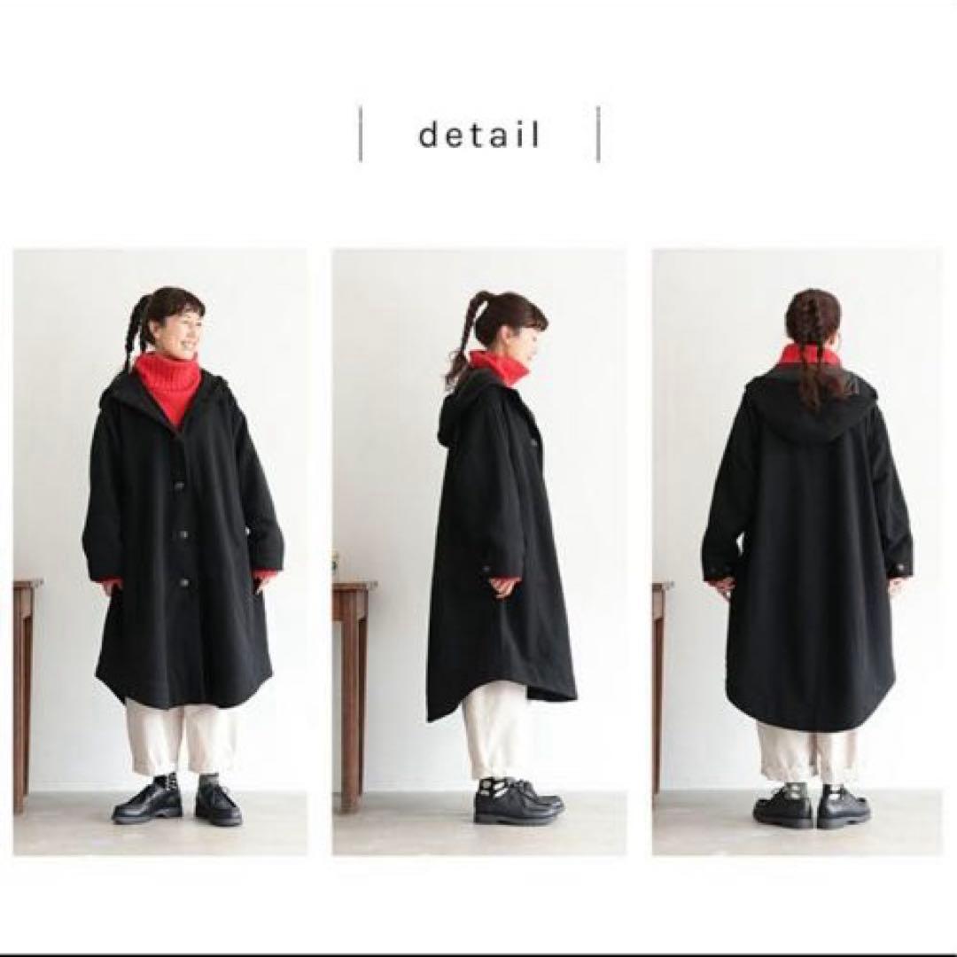 新品＊ソウルベリー soulberry人気 ＊[me]わたしのフードなコート＊