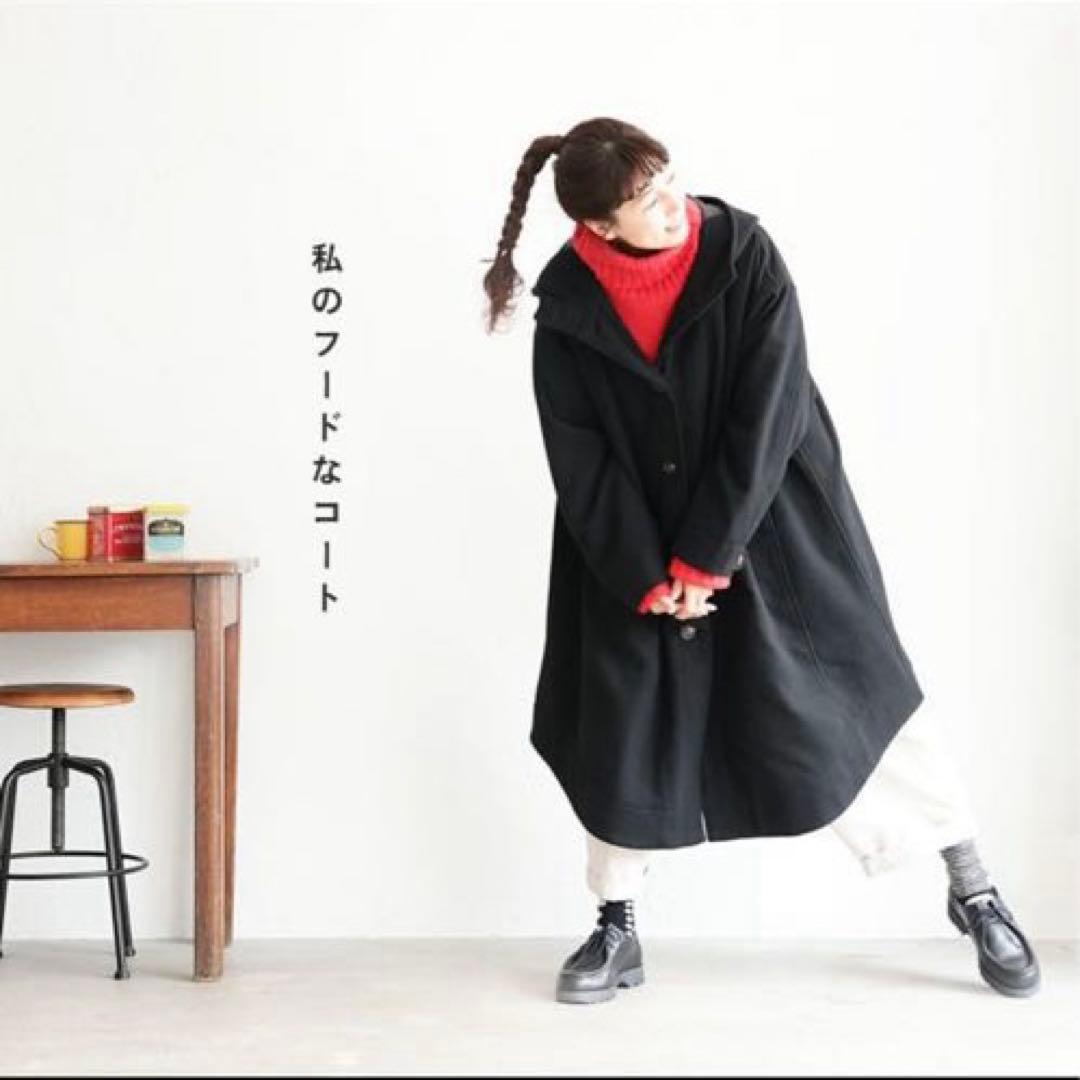 新品＊ソウルベリー soulberry人気 ＊[me]わたしのフードなコート＊