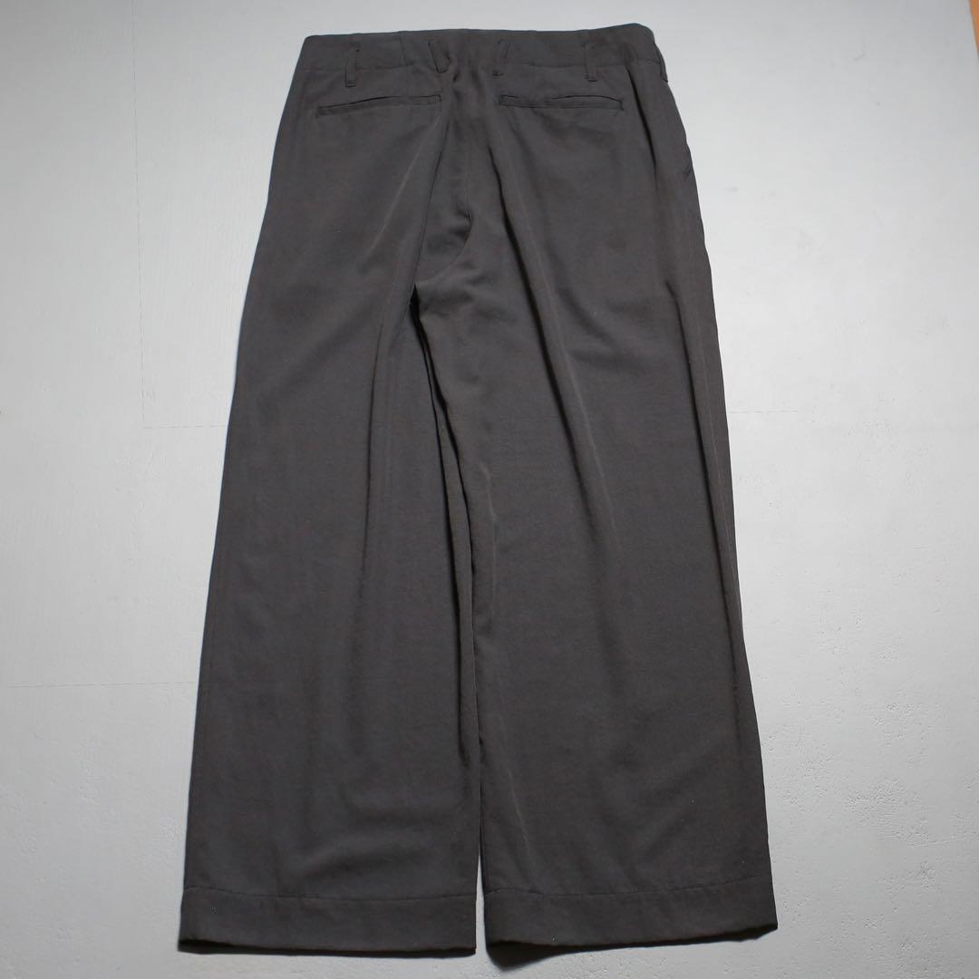 神シルエット◎ UNKNOWN Wide 2 Tuck Wide Slacks
