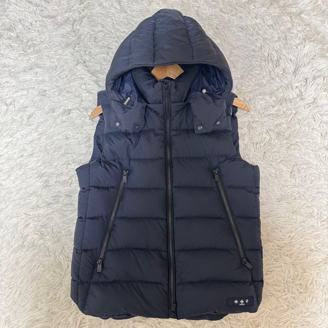 極美品 TATRAS タトラス CURONE 現行タグ ダウンベスト ネイビー