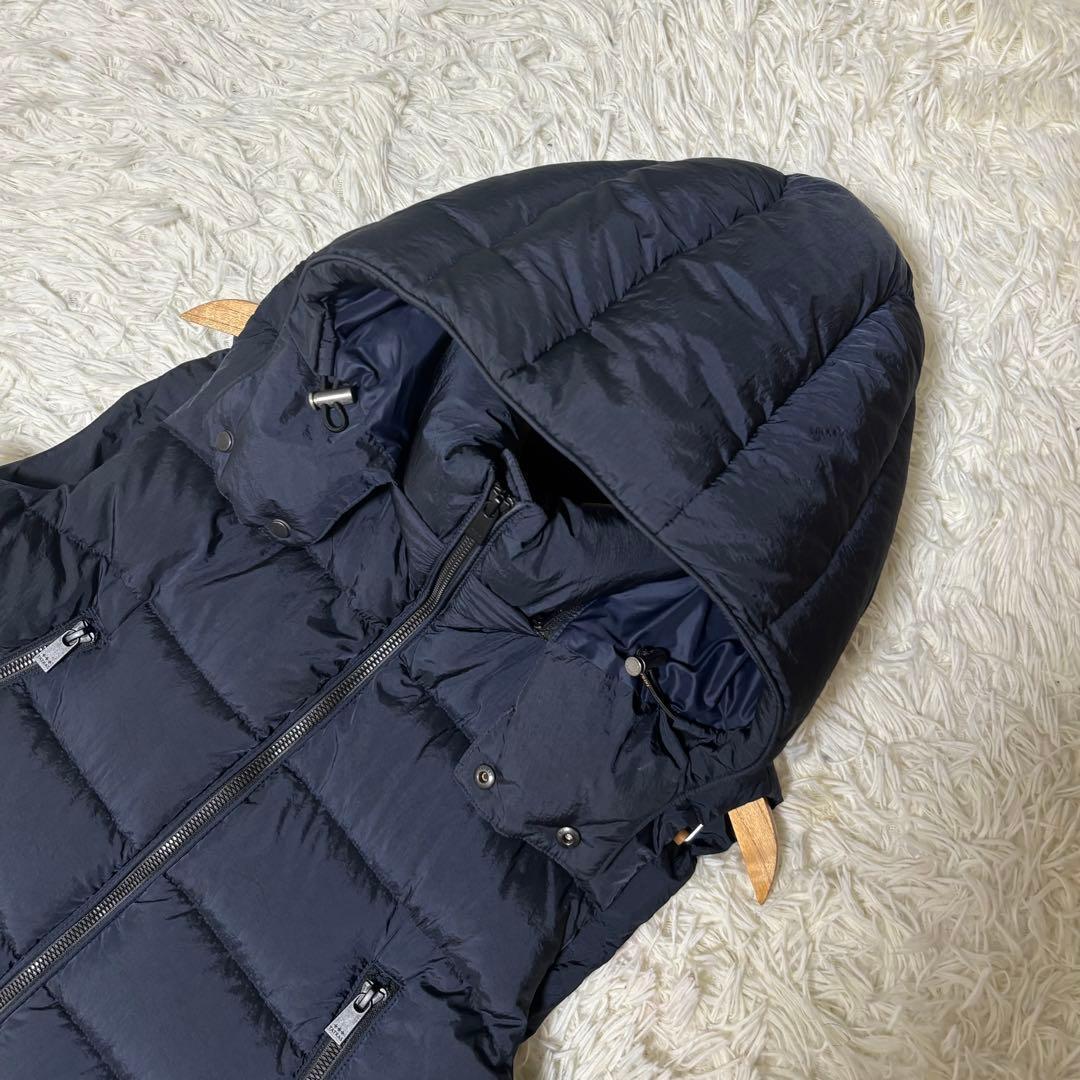極美品 TATRAS タトラス CURONE 現行タグ ダウンベスト ネイビー