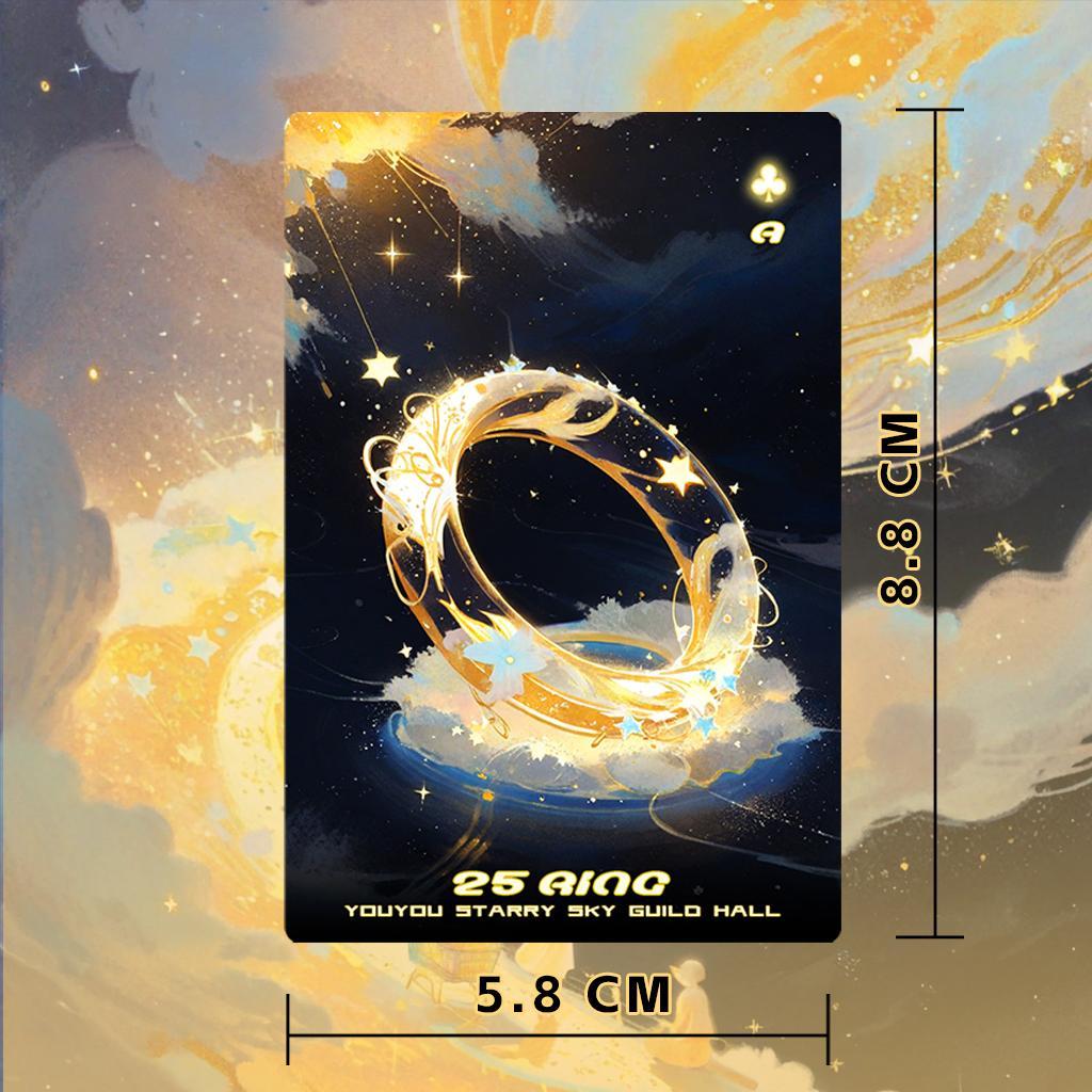 【正規品ルノルマンカード】海外インディーズ✨ケース付き✨美しい銀河の光のデッキ