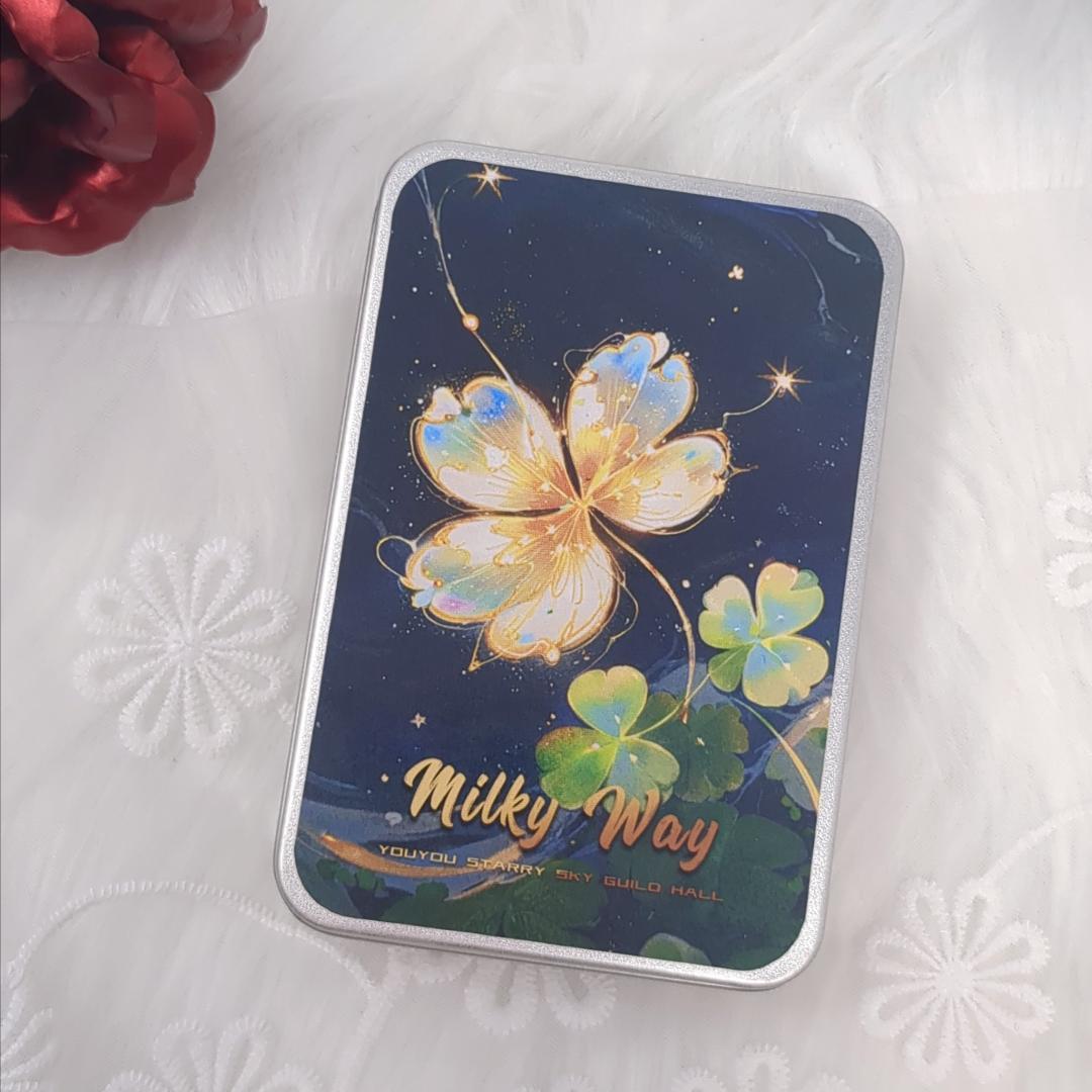 【正規品ルノルマンカード】海外インディーズ✨ケース付き✨美しい銀河の光のデッキ