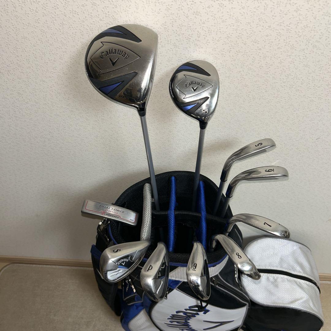 人気‼️【良品】キャロウェイ♪ウォーバード★ゴルフクラブセット/メンズ 男性