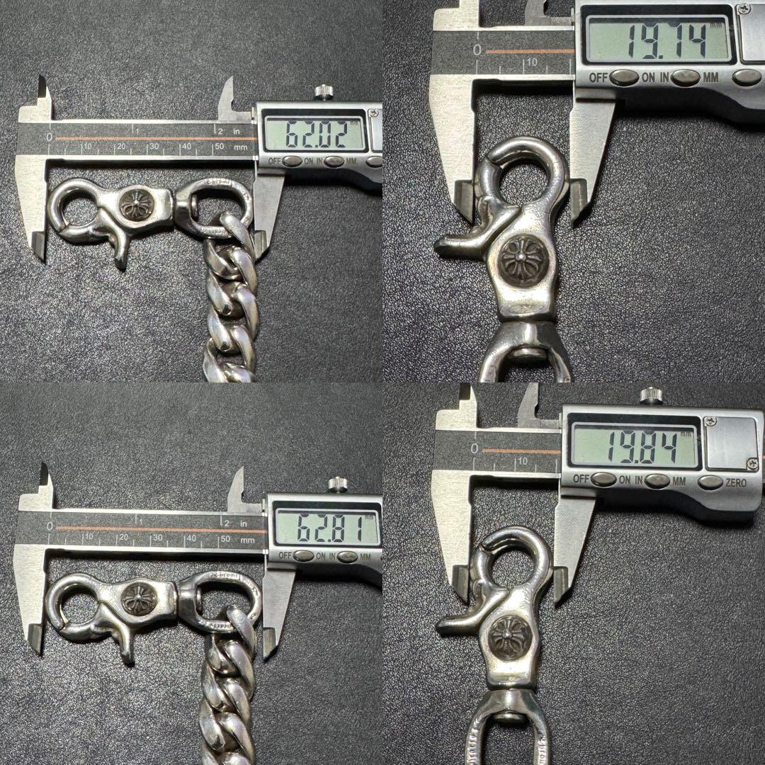 【確認用インボイス原本】クロムハーツ ウォレットチェーン クラシック 2クリップ