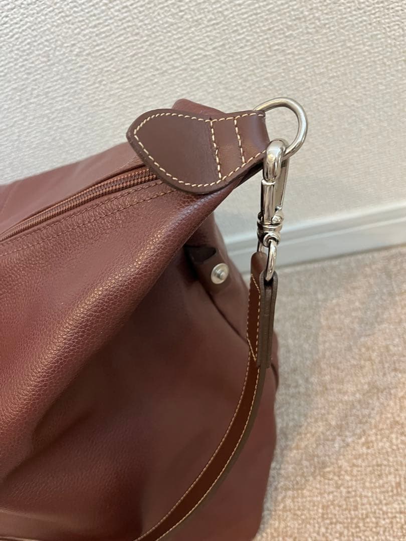 ロンシャン　バッグ　ブラウン