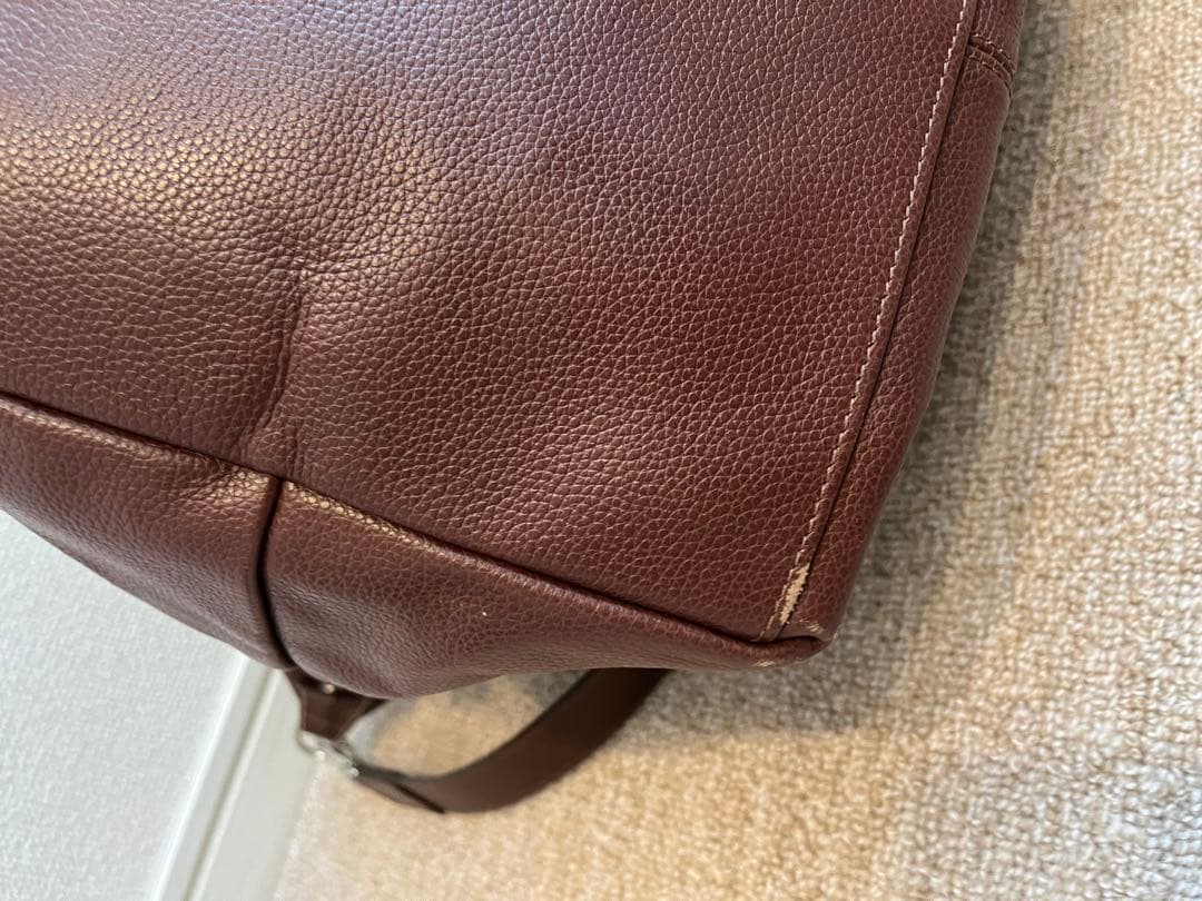 ロンシャン　バッグ　ブラウン