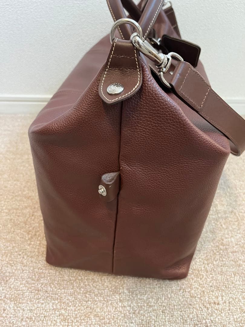 ロンシャン　バッグ　ブラウン