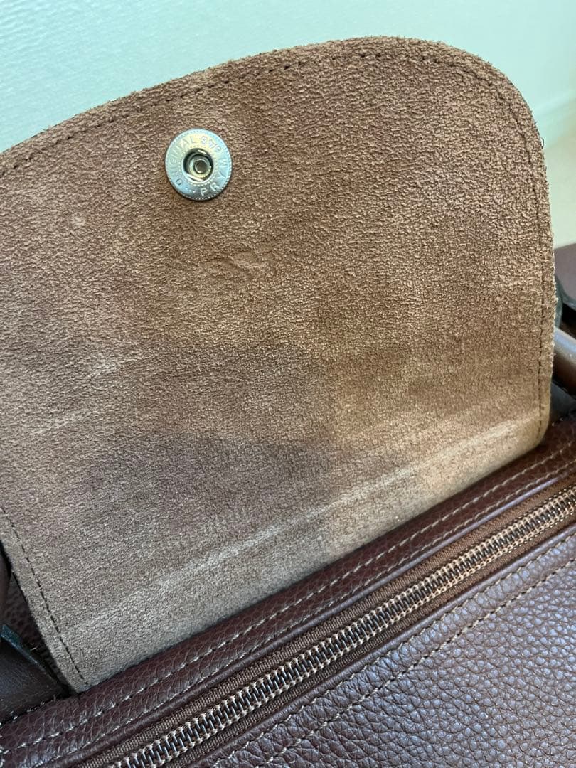 ロンシャン　バッグ　ブラウン