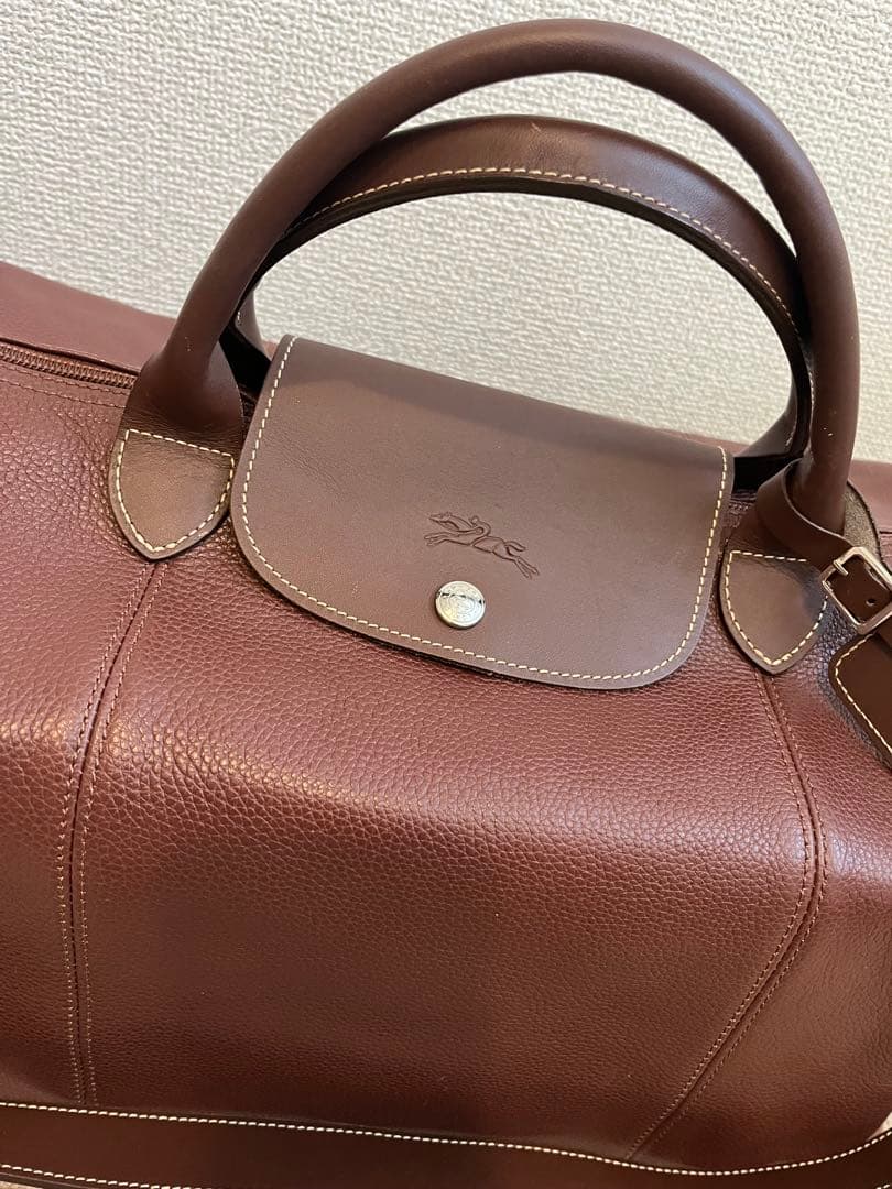 ロンシャン　バッグ　ブラウン