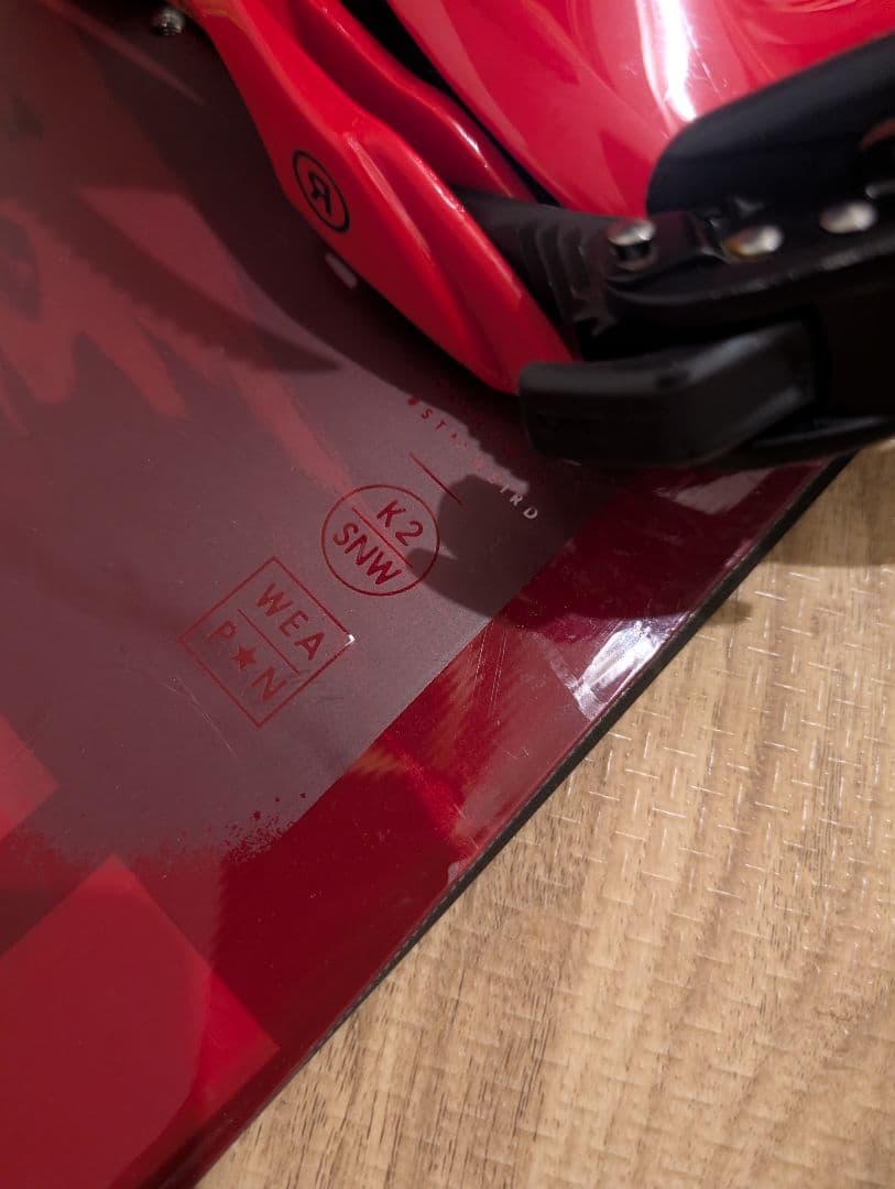 グラトリ専用ボード　Ｋ２ WWW 152cm ブーツ27.5cm