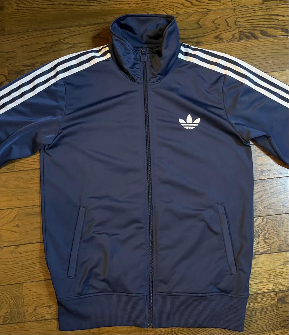 adidas アディダス　トラックジャケット　ネイビー