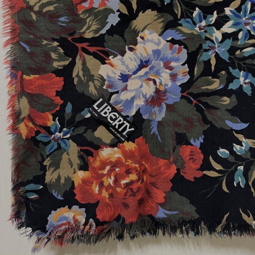 LIBERTY 大判ストール 130cm×130cm