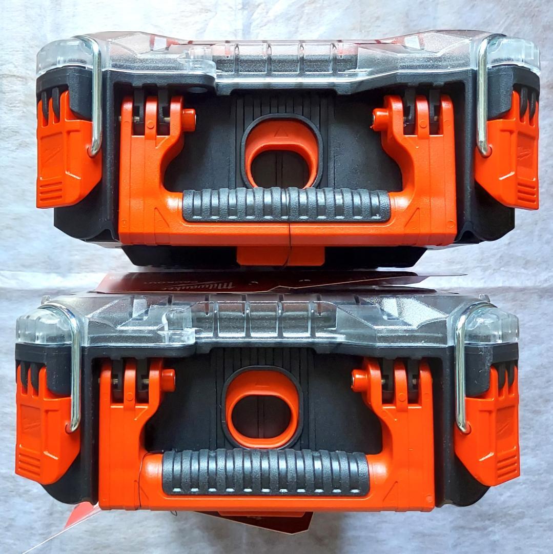 2個セット 新品 ミルウォーキー パックアウト コンパクトオーガナイザー 黒