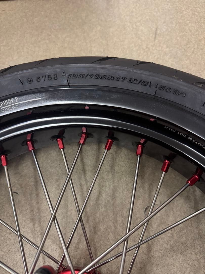 【 フロント】AR1モタードホイールキット (ステンレススポーク) トレール