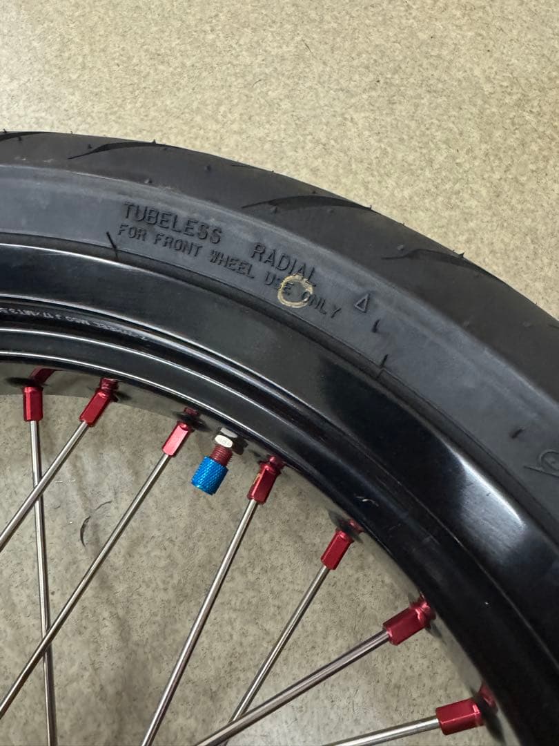 【 フロント】AR1モタードホイールキット (ステンレススポーク) トレール