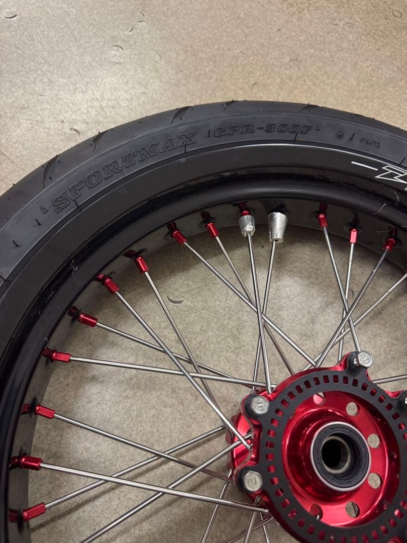 【 フロント】AR1モタードホイールキット (ステンレススポーク) トレール