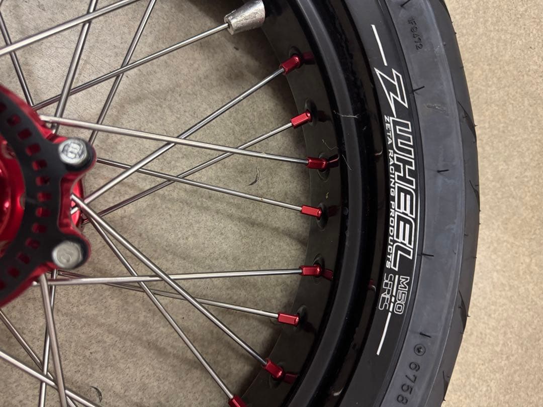 【 フロント】AR1モタードホイールキット (ステンレススポーク) トレール