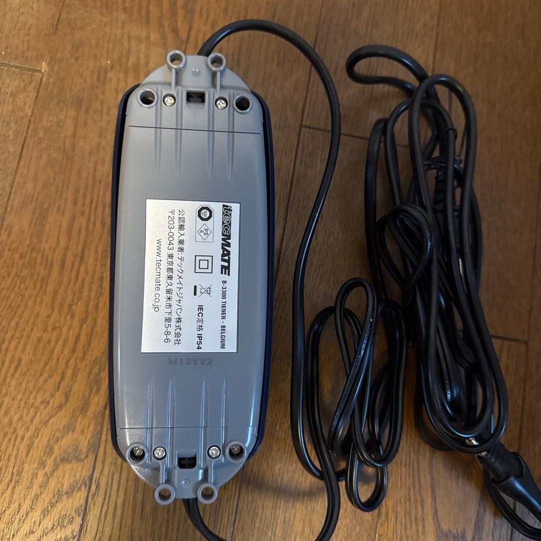 OptiMate4デュアルプログラム バイク バッテリー 充電器