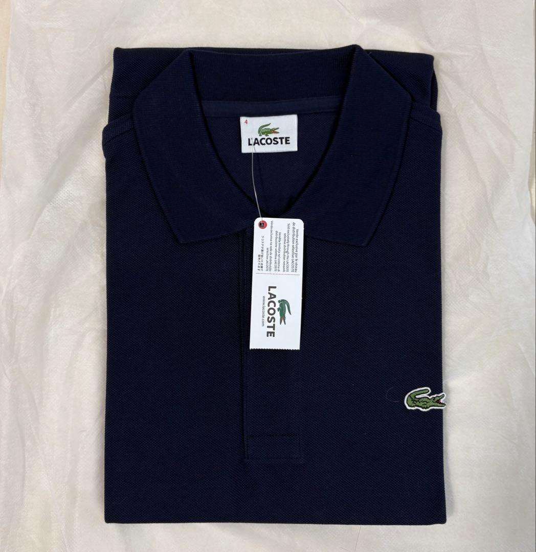 LACOSTE ネイビー ポロシャツ サイズ4