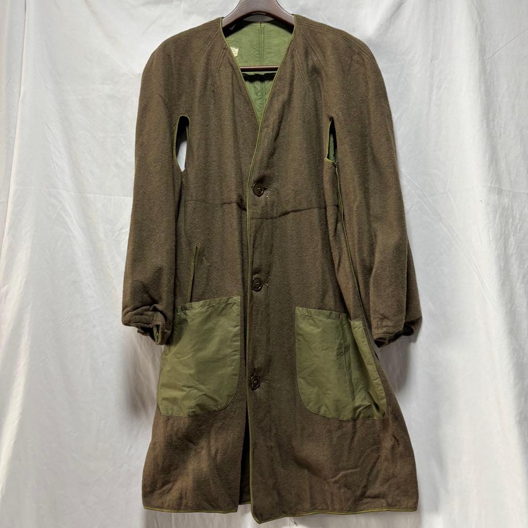 50s 実物 米軍 US ARMY オーバーコート M-1950 ライナー付き