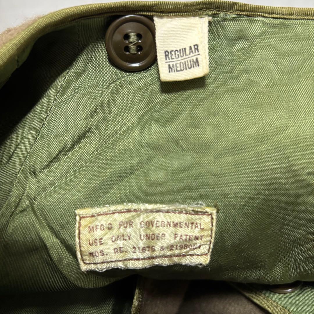 50s 実物 米軍 US ARMY オーバーコート M-1950 ライナー付き