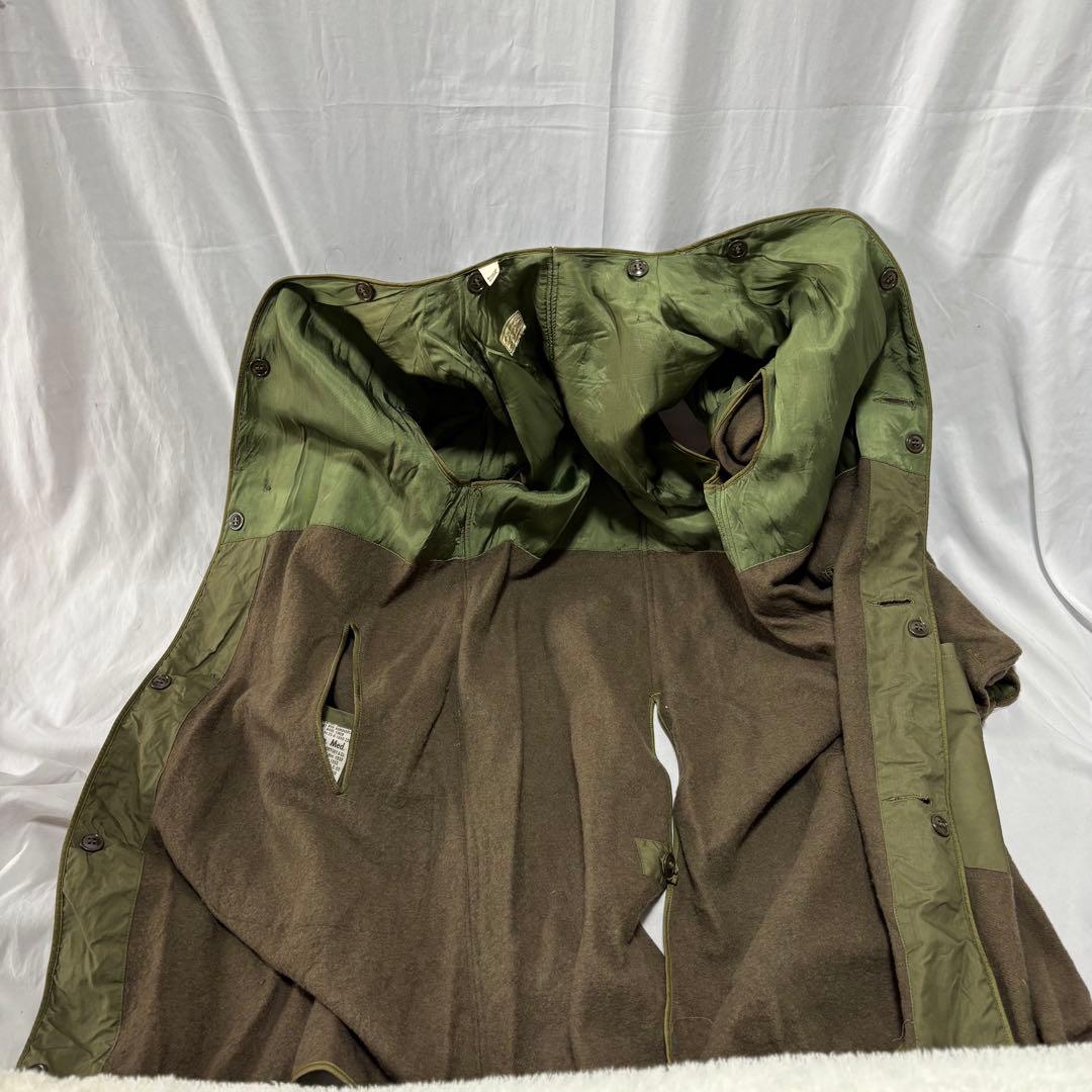 50s 実物 米軍 US ARMY オーバーコート M-1950 ライナー付き