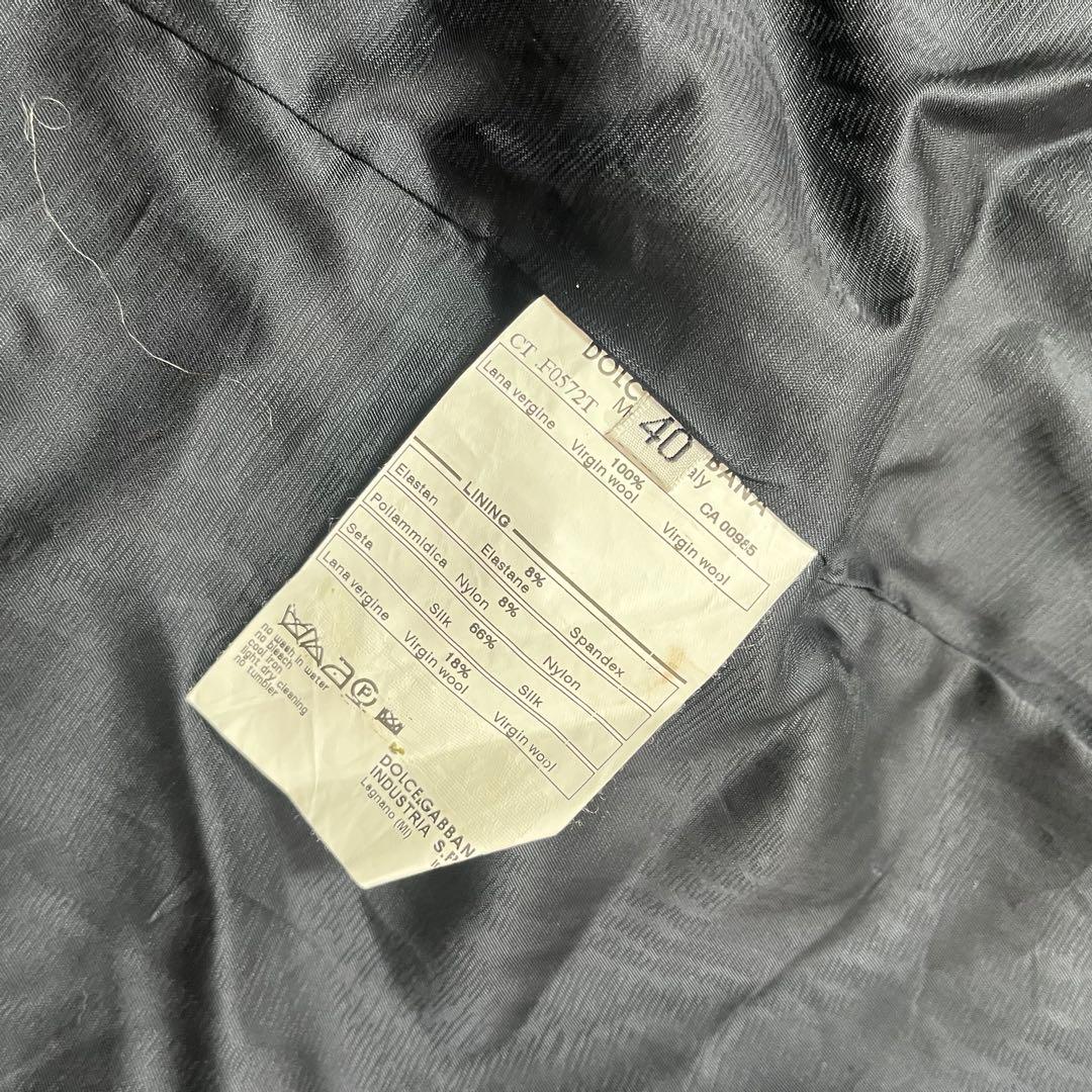 ドルチェ＆ガッバーナ　チェスターコート　ヘリンボーン　ロング　ドルガバ