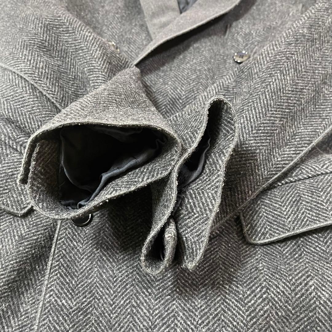 ドルチェ＆ガッバーナ　チェスターコート　ヘリンボーン　ロング　ドルガバ