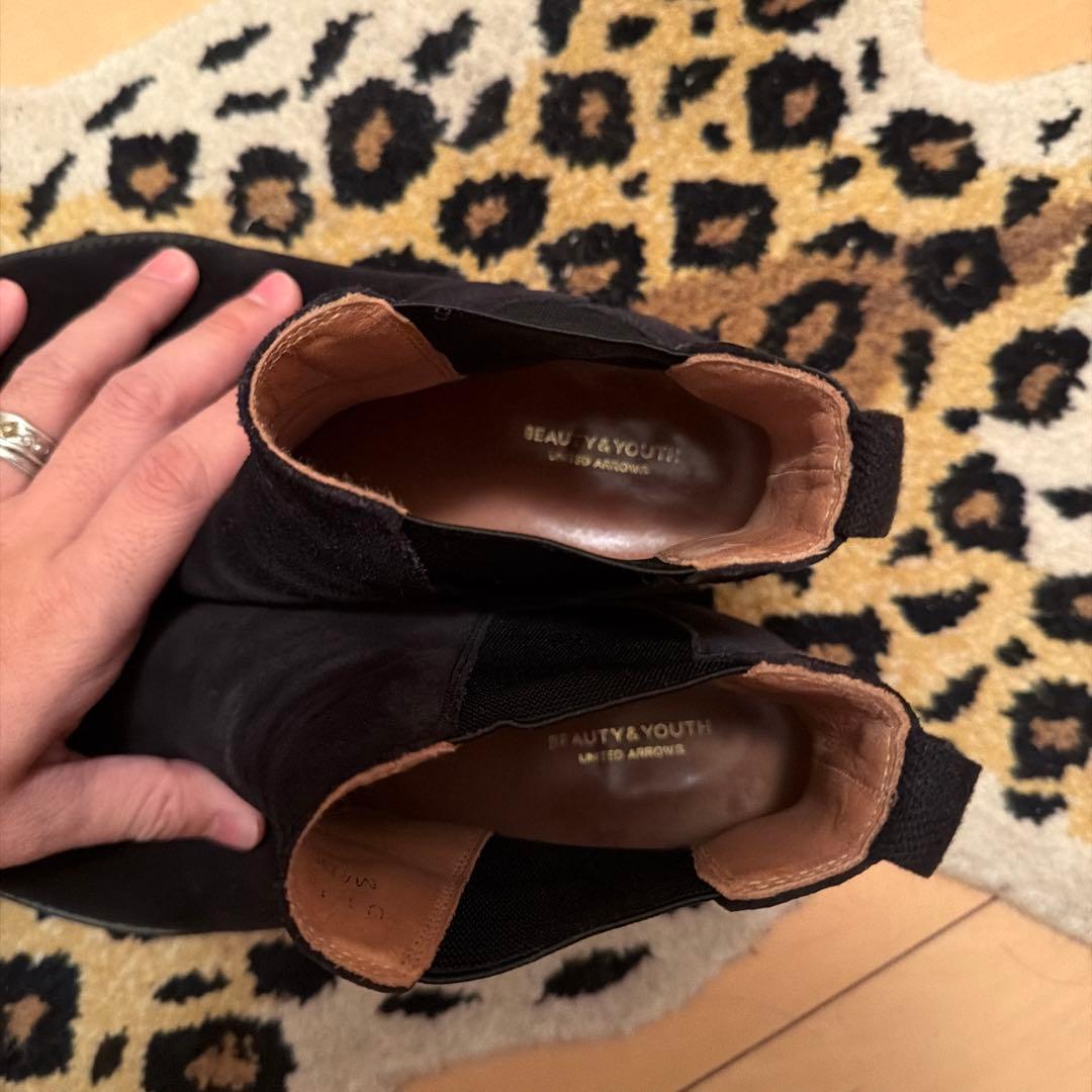 び*ん様 BEAUTY&YOUTH サイドゴアブーツ 値下げしました！！