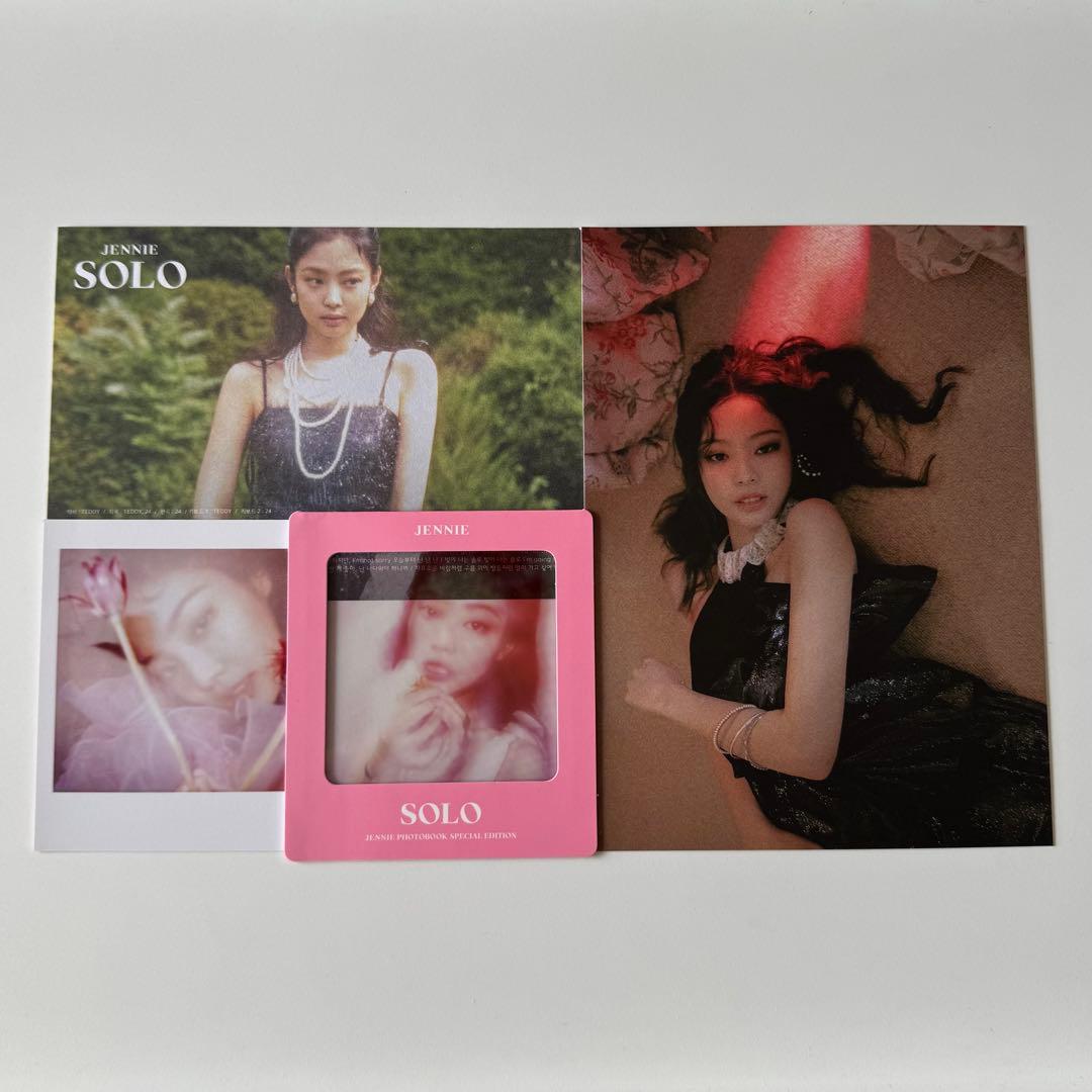 BLACKPINK JENNIE SOLO ジェニ フォトブック セット