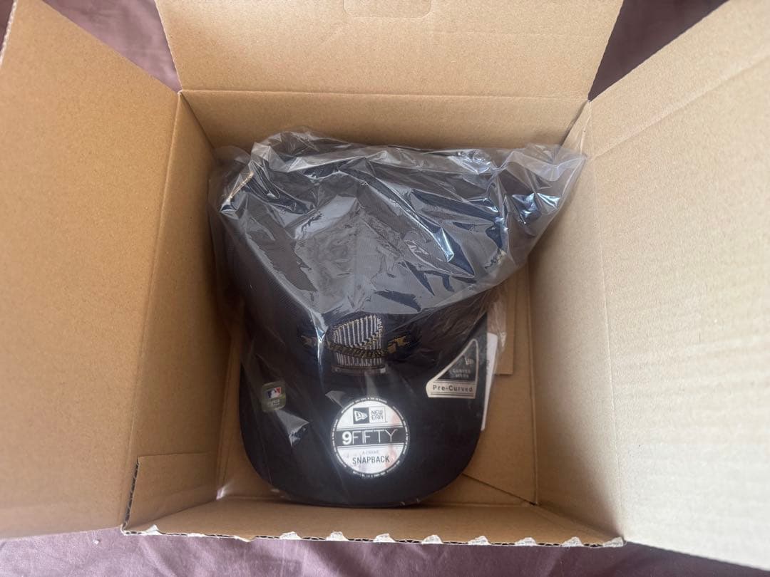 New Era2025MLB ワールドシリーズ　チャンピオン　キャップ